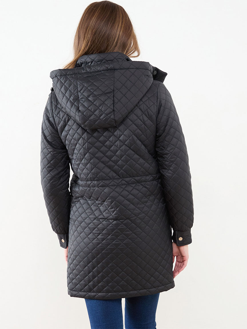 Quilted Mid-Weight Vegan Down Coat Cleo 4000010712