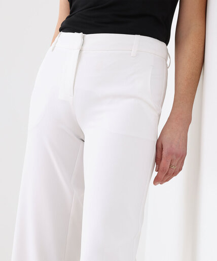 Wide Leg Crop Pant with Tipping Image 4