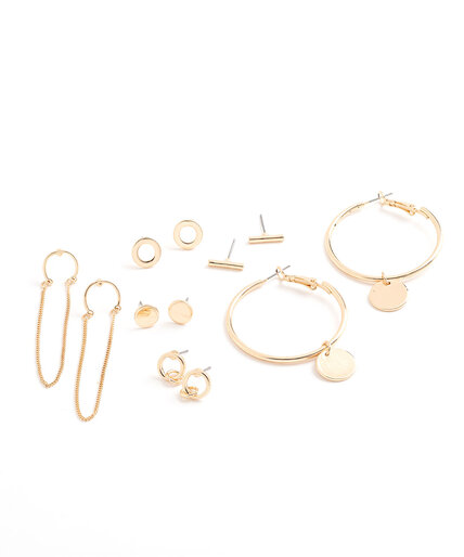 Gold Earring 6-Pack Image 1