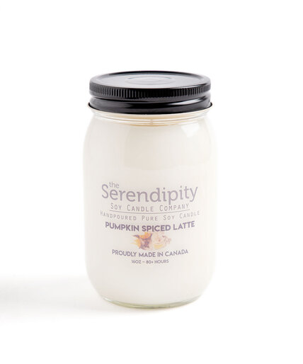 Pumpkin Spiced Latte Soy Candle Image 3