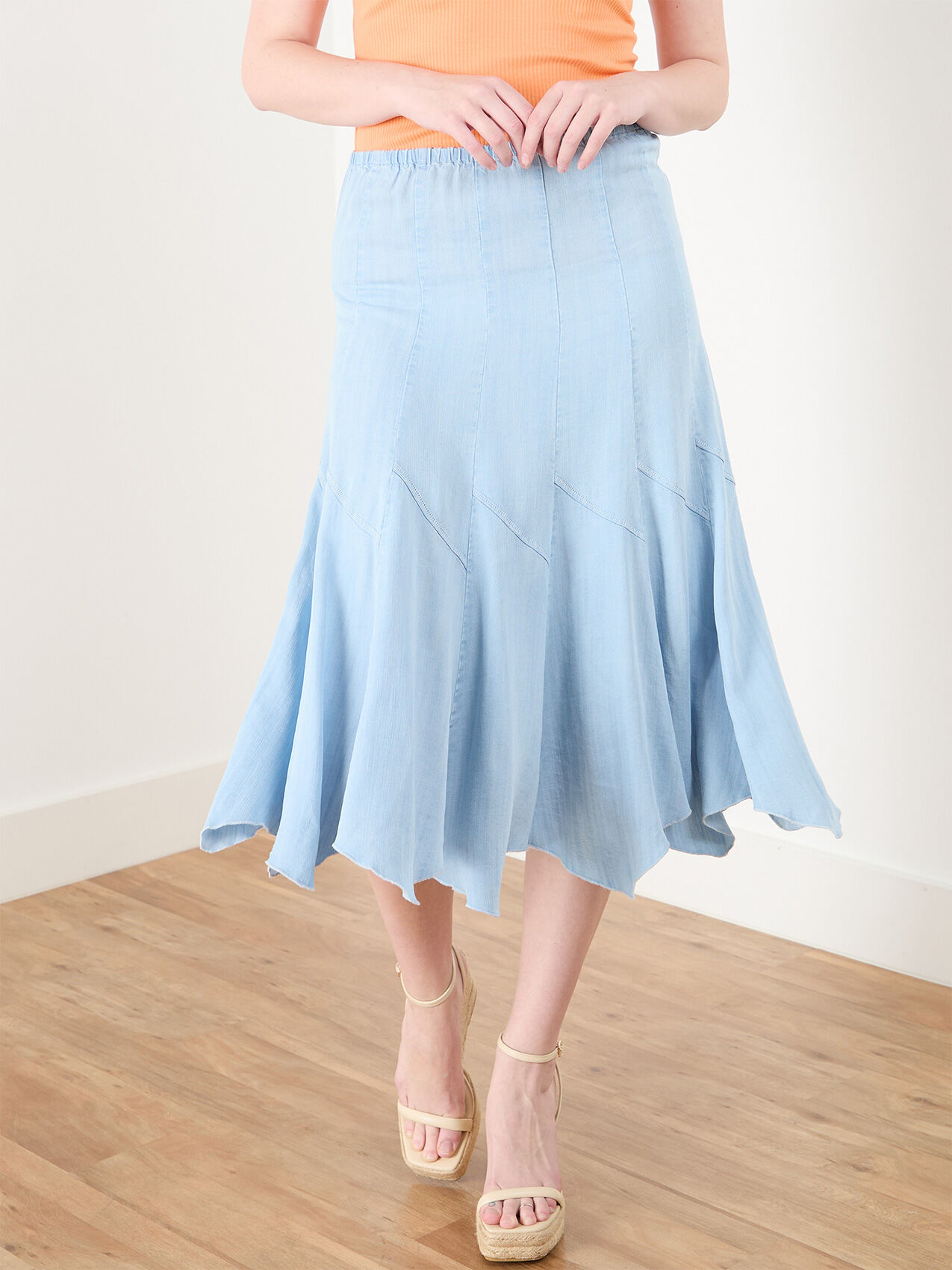 A-line midi skirt canada deals