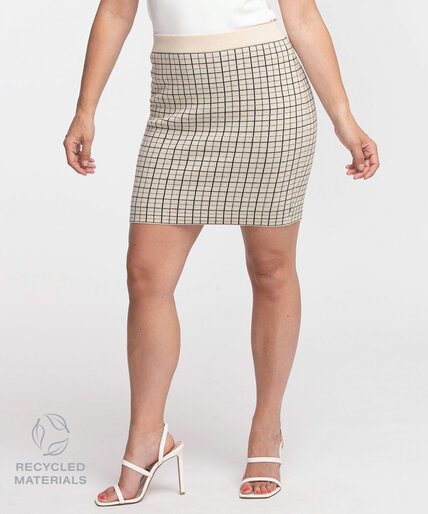 Sweater Knit Pencil Skirt Image 1