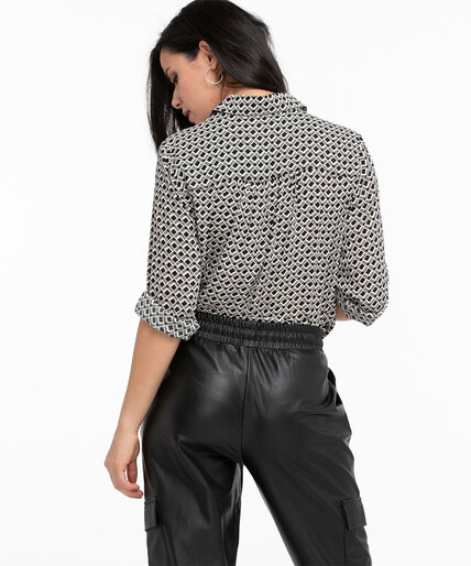 Essential Collared Button Front Blouse Image 4