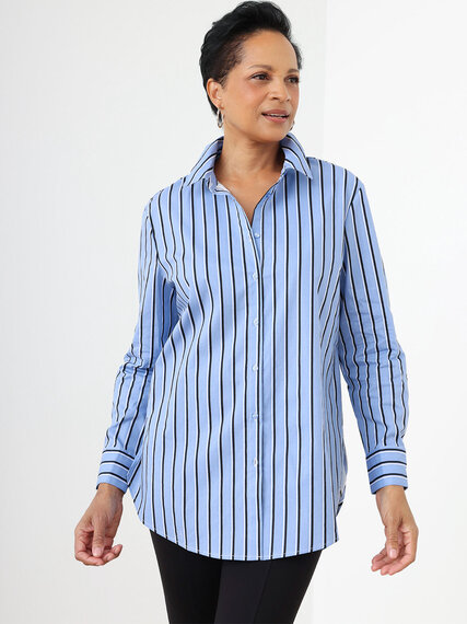 Collared Button-Up Shirt Image 3