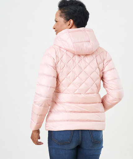 Pearlized Packable Down Coat Image 4