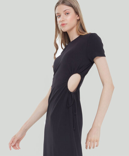 Dex/Black Tape Cutout Dress Image 2