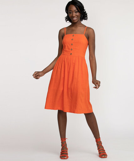 Strappy Fit & Flare Dress Image 1