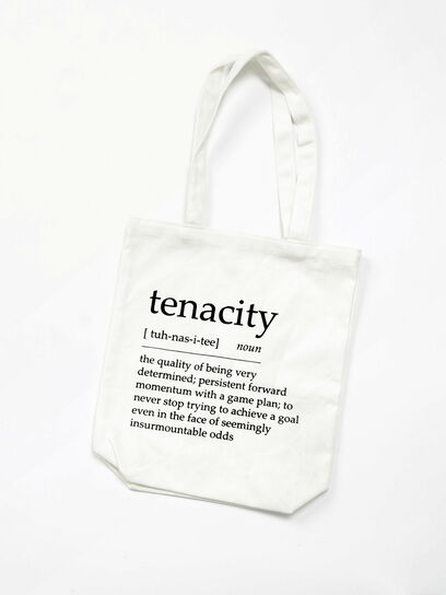 Tenacity Charity Tote Bag