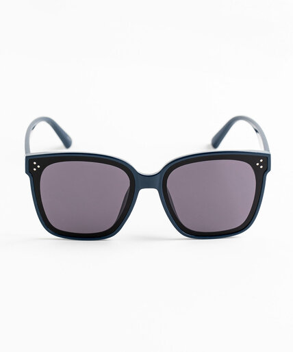Blue Square Sunglasses Image 1