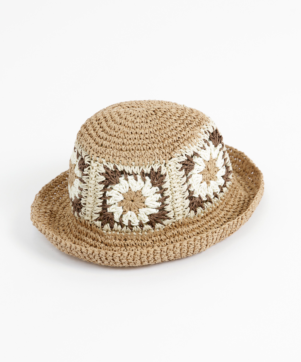 Straw Crochet Bucket Hat | Cleo