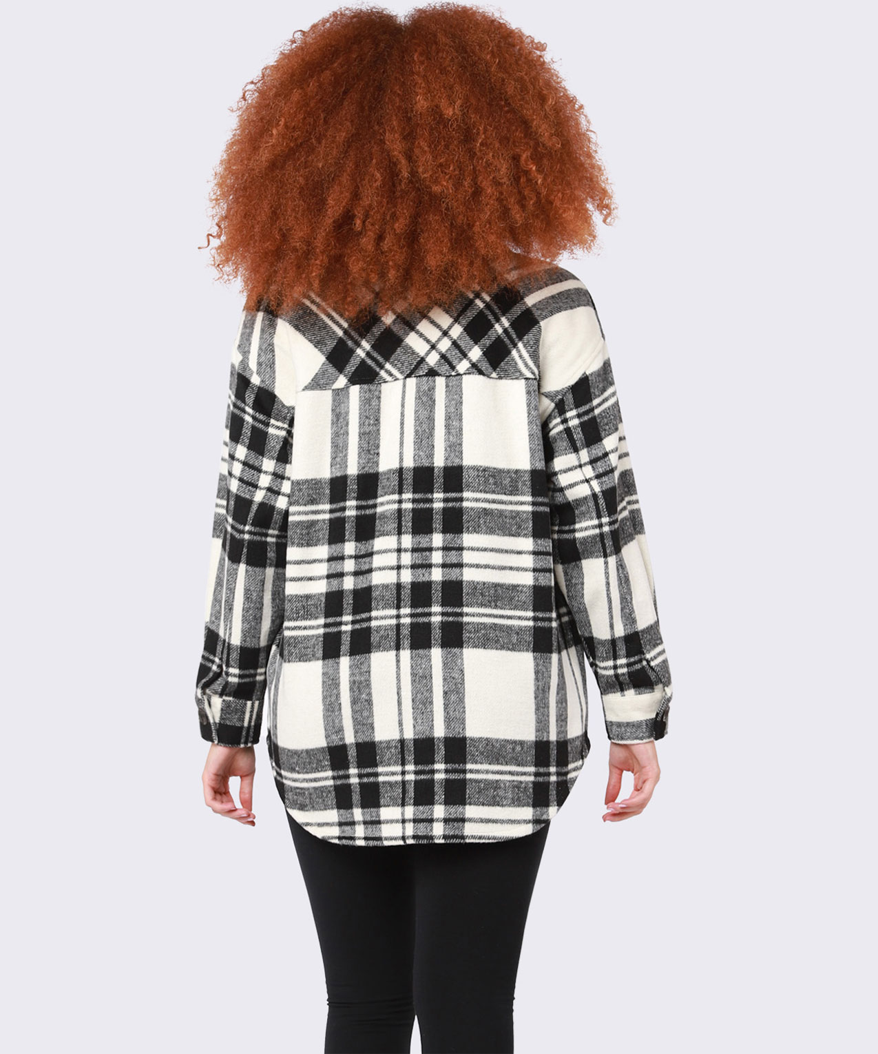 Dex buffalo plaid sweater coat online