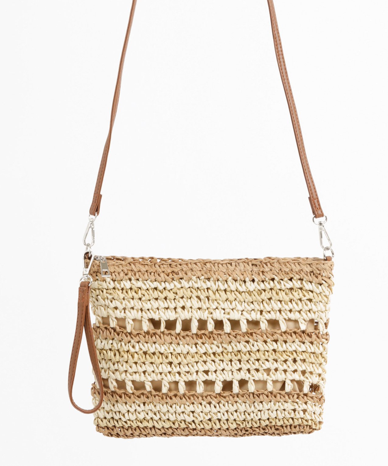 Straw purse crossbody online