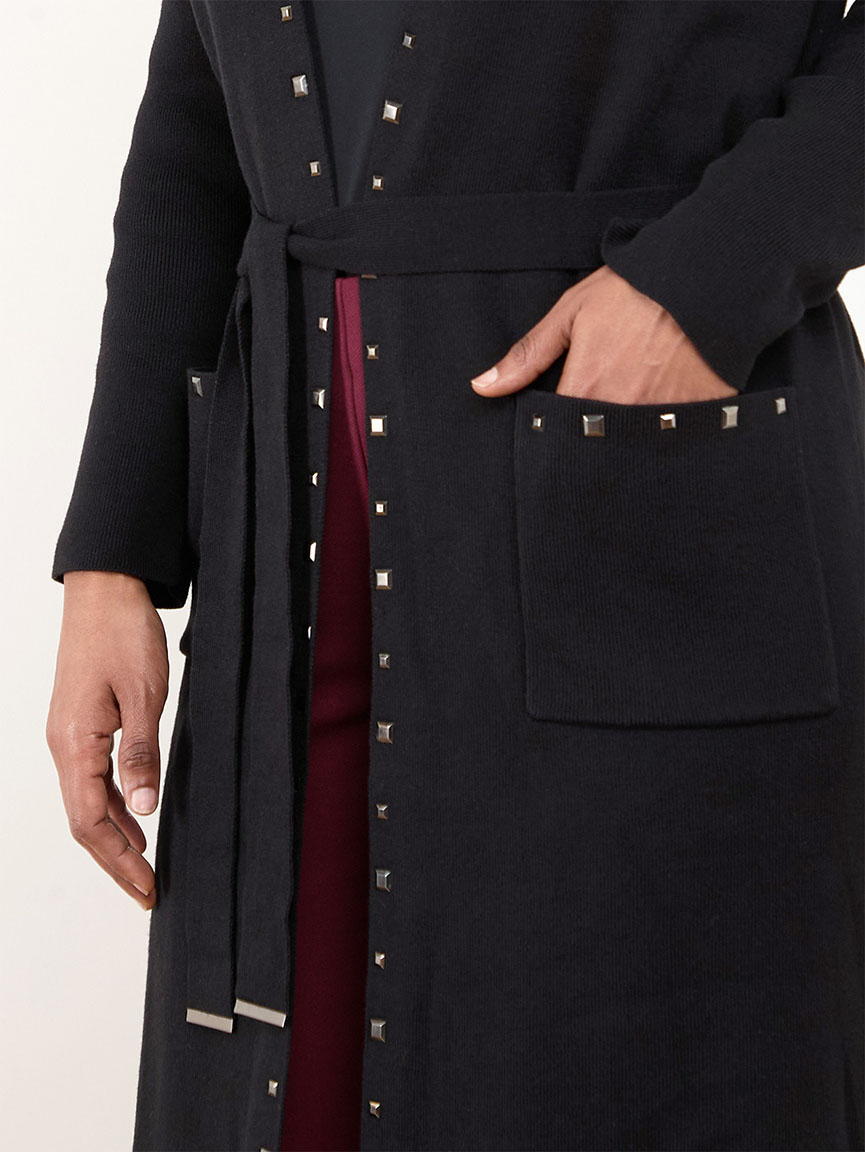 Inc studded cardigan deals