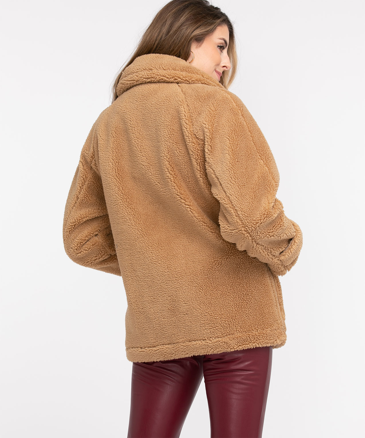 Dex teddy bear online coat