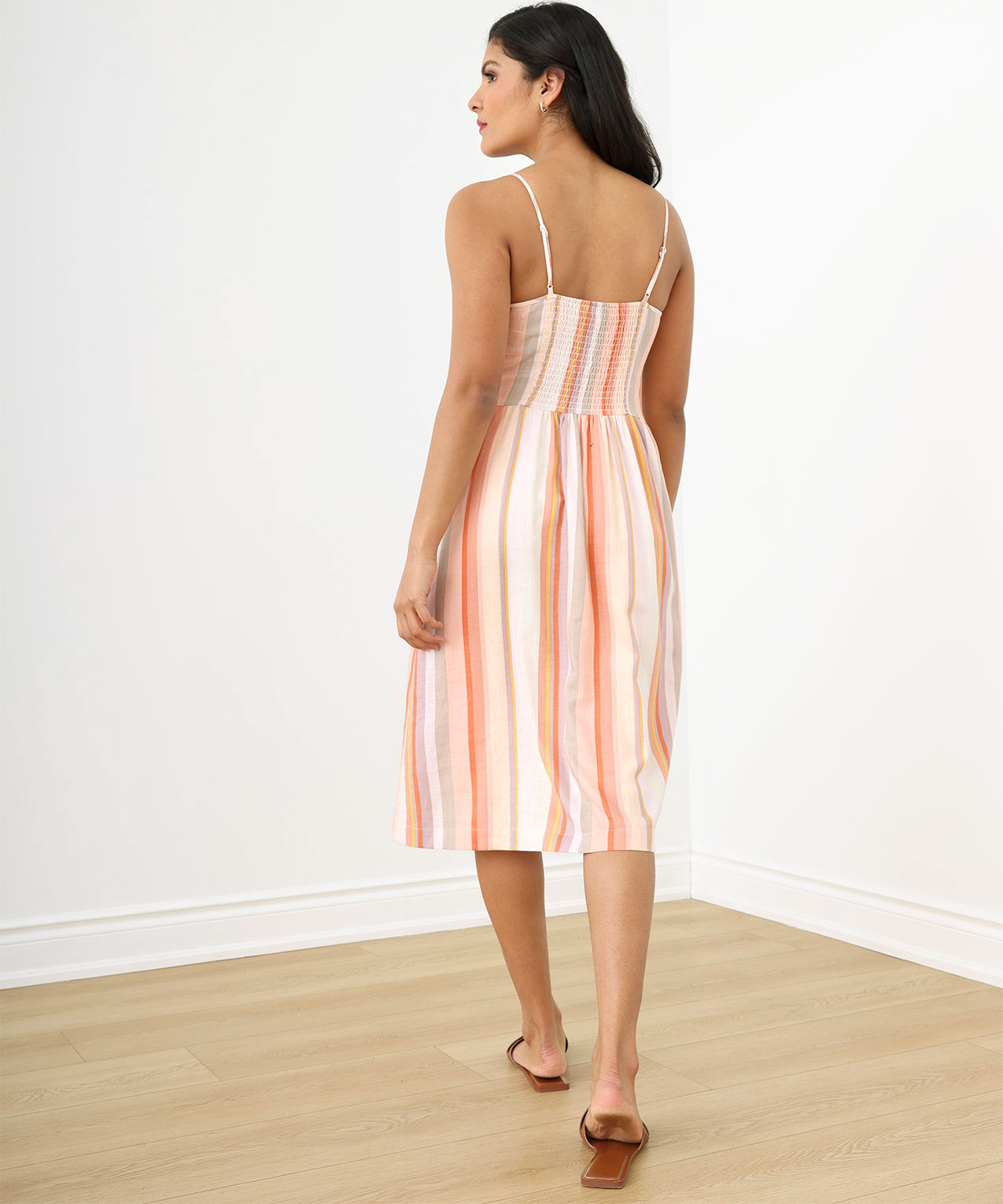 New look coral dress sale